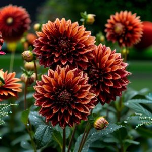 Георгин Маскарад купить по цене от 699р. в интернет-магазине «Посадика» с доставкой почтой в в Карпинске и по всей России – [изображение №1].