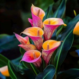 Калла Оникс купить по цене от 450р. в интернет-магазине «Посадика» с доставкой почтой в в Карпинске и по всей России – [изображение №1].