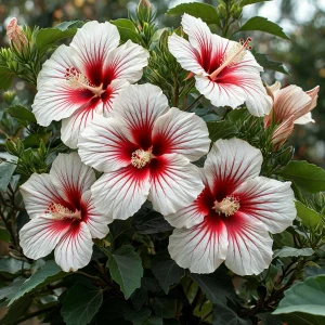 Гибискус Рэд Элеганс купить по цене от 380р. в интернет-магазине «Посадика» с доставкой почтой в в Карпинске и по всей России – [изображение №1].