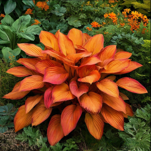 Хоста Солнечный Нектар купить по цене от 605р. в интернет-магазине «Посадика» с доставкой почтой в в Карпинске и по всей России – [изображение №1].